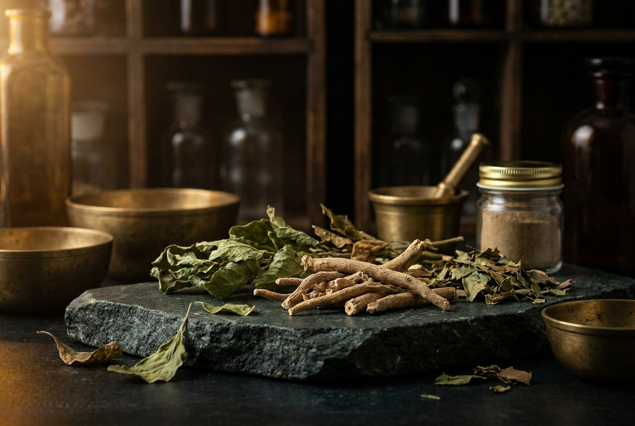 Raíz de ashwagandha — origen trazable, formulada en Chile.