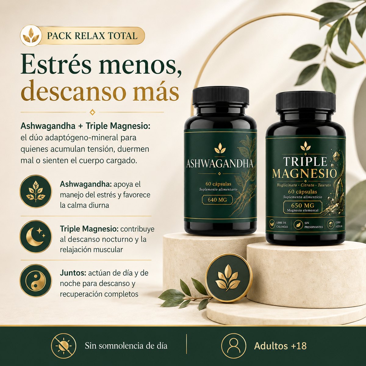 Pack Relax Total Kénos
