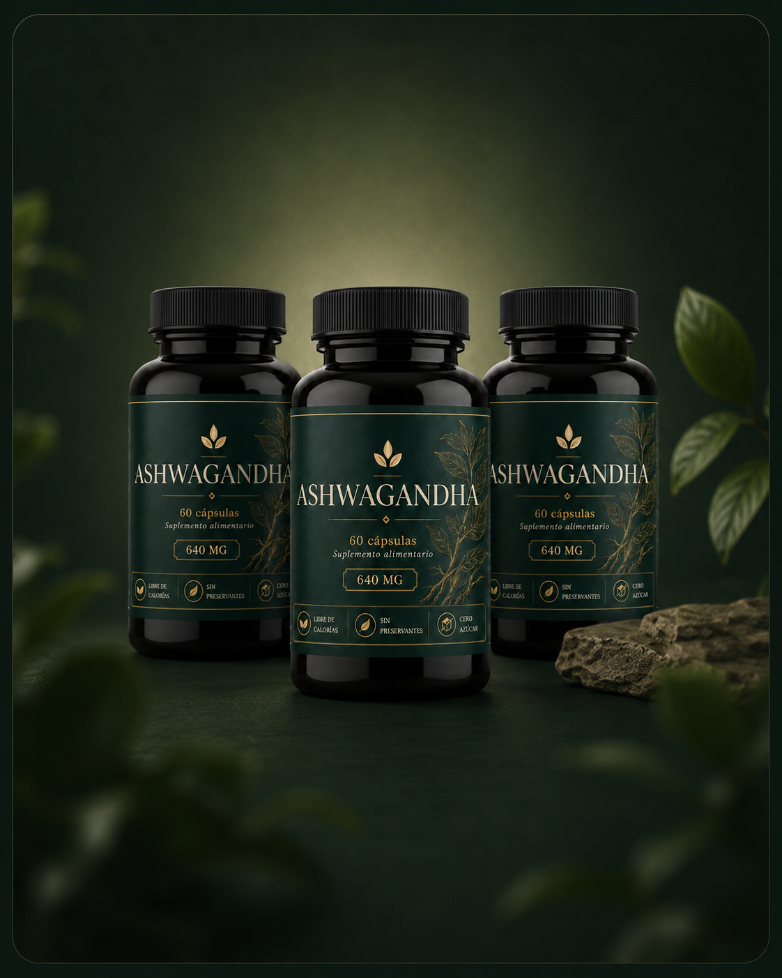 Frasco Kénos Ashwagandha 640 mg