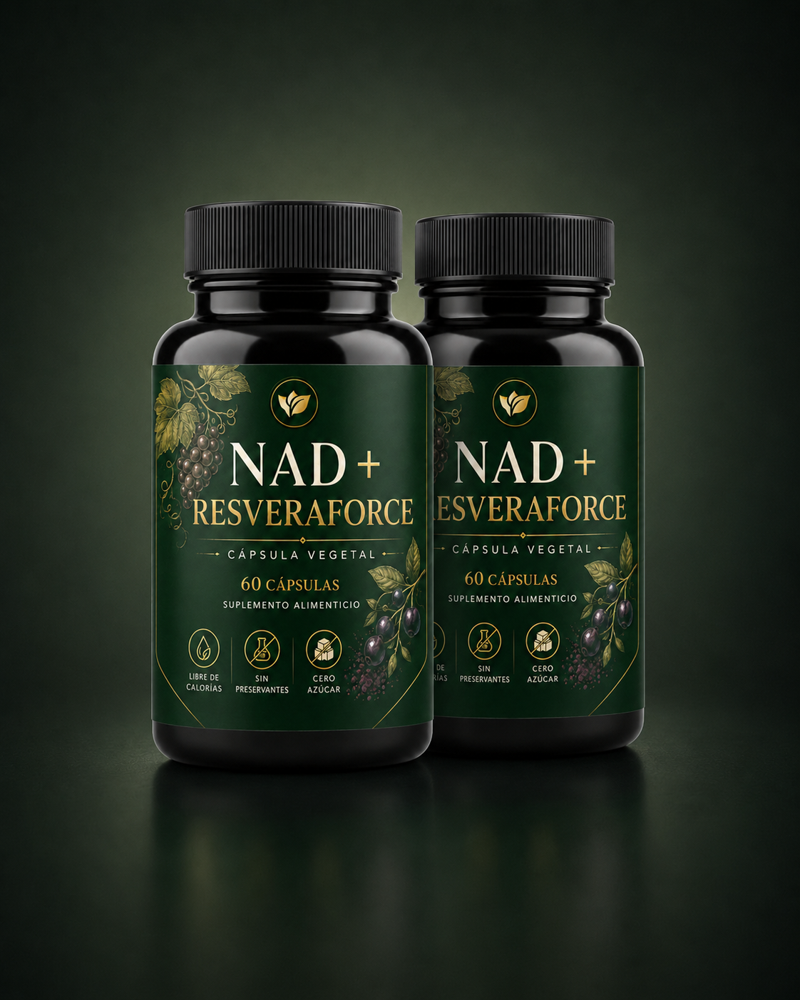 Frasco Kénos NAD+ Resveraforce