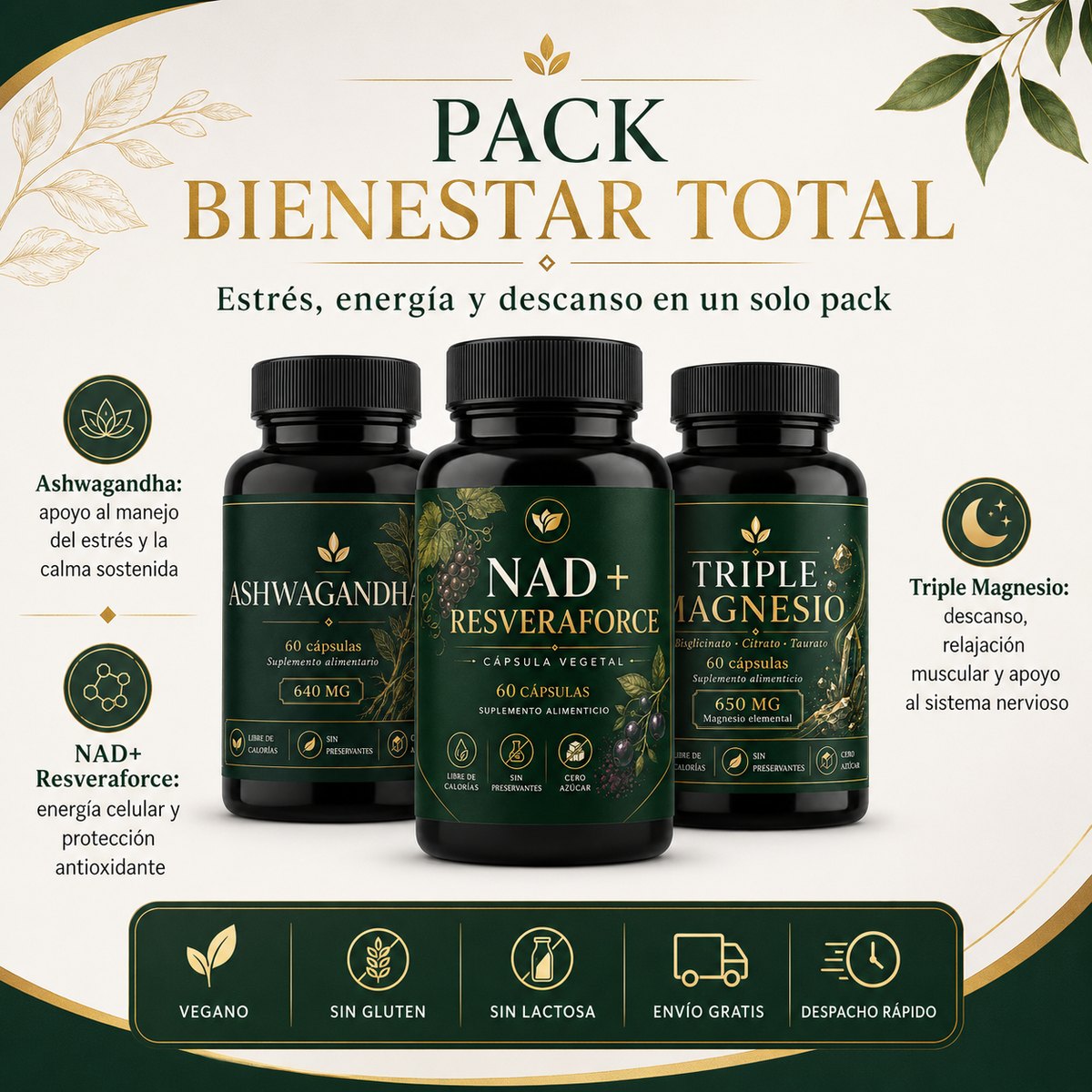 Pack Bienestar Total Kénos